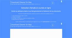 Desktop Screenshot of captain-extractor.com